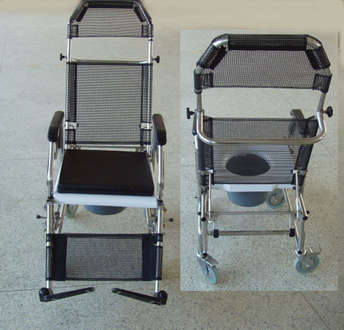 Reclining Shower Commode Wheelchairs